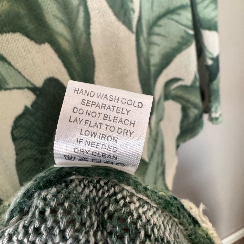 Show Me Your Mumu x REVOLVE Ryan Rene Reversible Sweater in Palmtini Knit - Picture 11 of 12